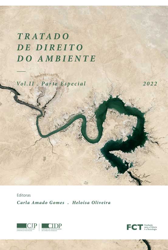 Tratado do Direito do Ambiente II Foto capa e-book Tratado do Direito do Ambiente II